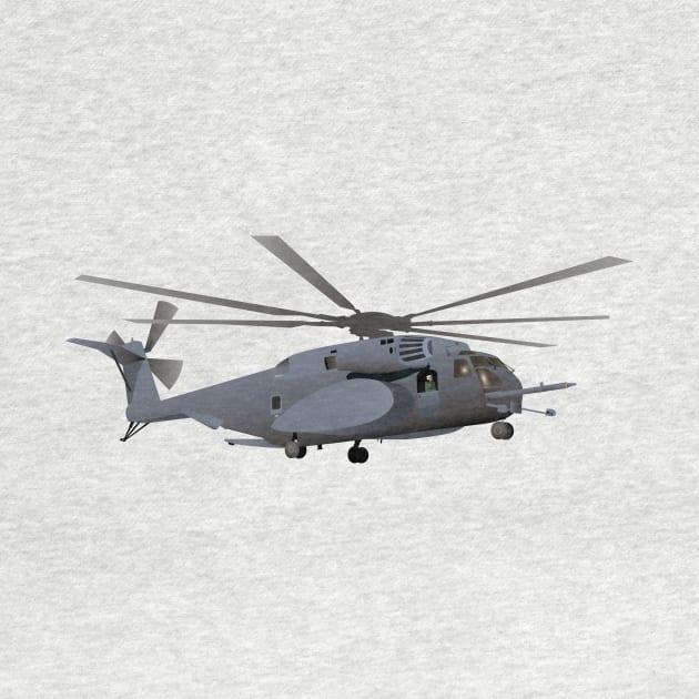 Military MH-53 Helicopter by NorseTech